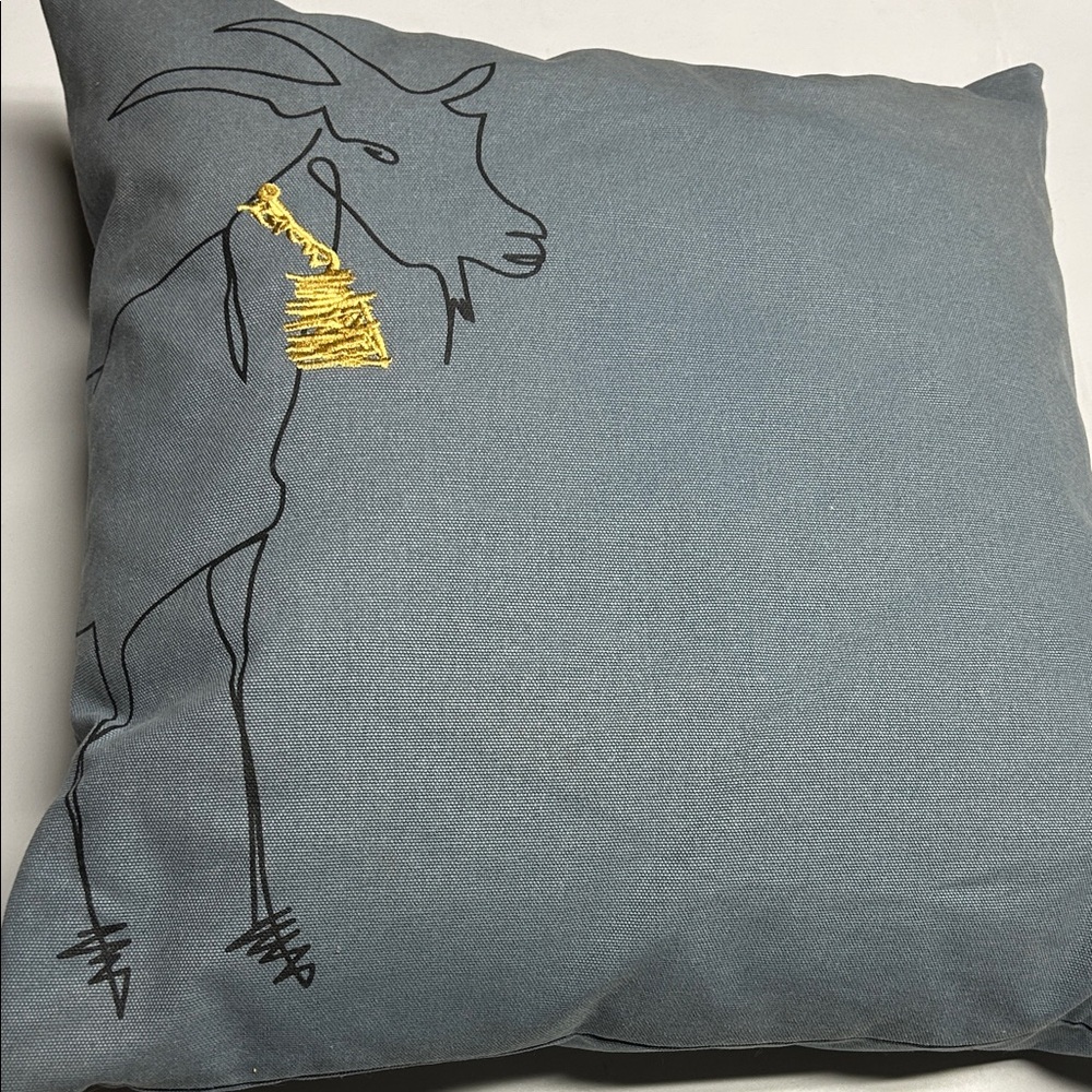 Ellen Goat pillow